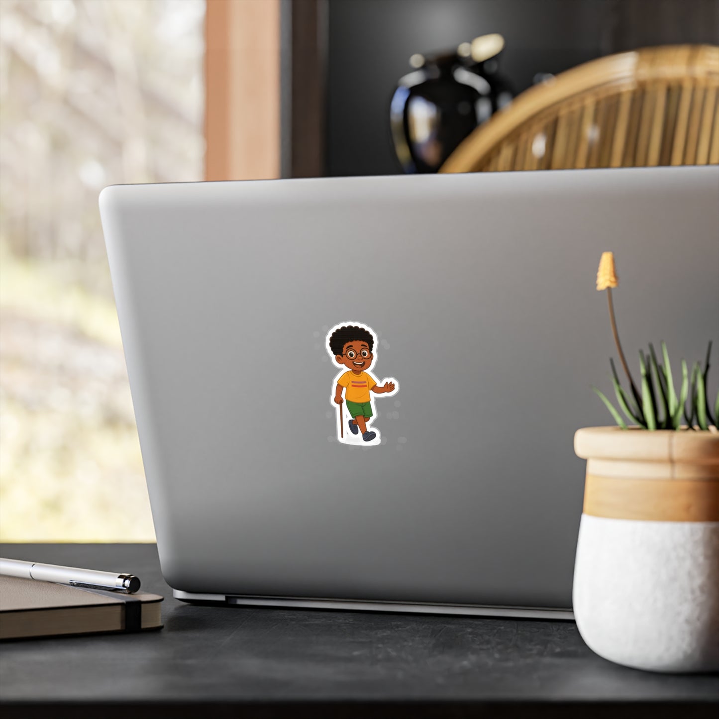 Carter Character Sticker – “Brave Like Carter!”