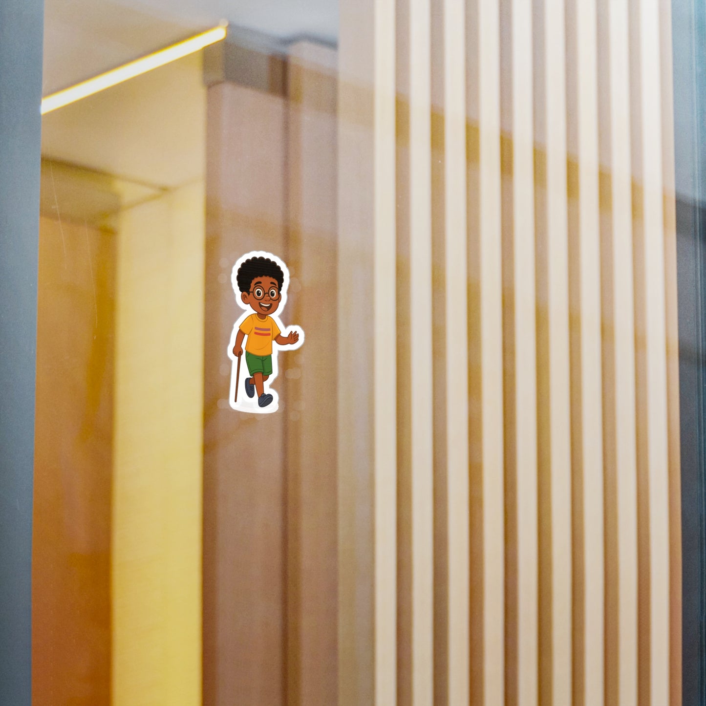 Carter Character Sticker – “Brave Like Carter!”