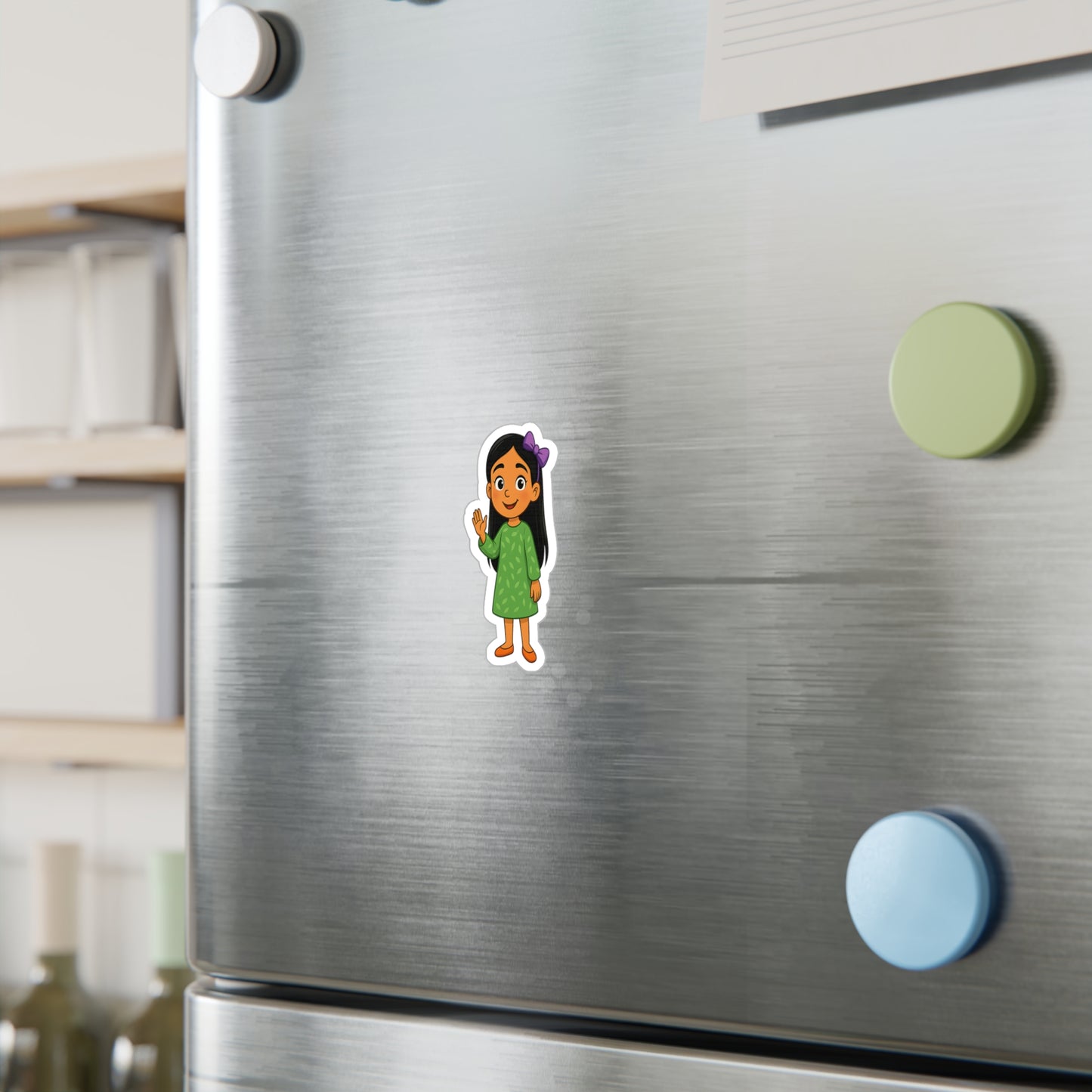 Leah Character Sticker – “Lead with Kindness”